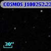 COSMOS J100252.22+013307.5