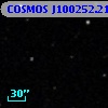COSMOS J100252.21+013304.7