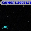 COSMOS J100251.71+013303.1