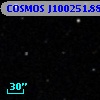 COSMOS J100251.88+013304.2