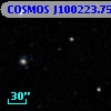 COSMOS J100223.75+013258.8