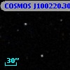 COSMOS J100220.30+013257.3