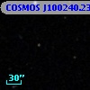 COSMOS J100240.23+013255.2