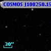 COSMOS J100250.15+013301.6