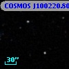 COSMOS J100220.80+013252.0