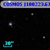COSMOS J100223.67+013247.1