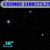 COSMOS J100223.29+013238.6