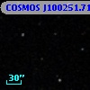 COSMOS J100251.71+013237.6