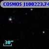 COSMOS J100223.74+013231.2