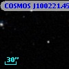 COSMOS J100221.45+013222.8