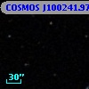 COSMOS J100241.97+013213.0