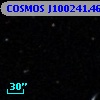 COSMOS J100241.46+013210.1