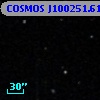 COSMOS J100251.61+013205.4