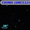 COSMOS J100251.54+013200.3
