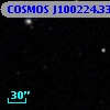 COSMOS J100224.33+013155.2