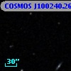 COSMOS J100240.26+013159.2
