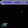 COSMOS J100222.45+013148.3