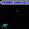 COSMOS J100220.23+013140.6