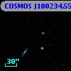 COSMOS J100234.55+013123.5