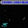 COSMOS J100240.60+013110.3