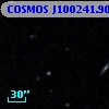 COSMOS J100241.90+013102.7