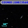 COSMOS J100239.60+013101.0