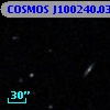COSMOS J100240.03+013104.3