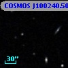 COSMOS J100240.50+013030.8