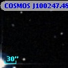 COSMOS J100247.48+013029.8