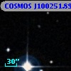 COSMOS J100251.89+013029.7