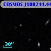 COSMOS J100241.44+013028.9