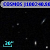 COSMOS J100240.80+013027.2
