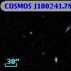 COSMOS J100241.78+013023.5