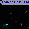 COSMOS J100241.07+013024.7