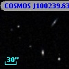 COSMOS J100239.83+013009.6