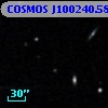 COSMOS J100240.58+013006.5