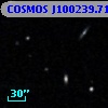 COSMOS J100239.71+013005.0