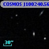 COSMOS J100240.56+012957.7