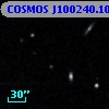 COSMOS J100240.10+012958.1