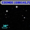 COSMOS J100141.75+013645.2