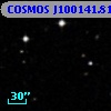 COSMOS J100141.81+013640.8