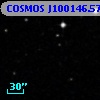 COSMOS J100146.57+013622.7