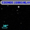 COSMOS J100146.44+013620.0