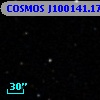 COSMOS J100141.17+013500.3