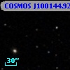 COSMOS J100144.92+013422.0