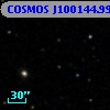 COSMOS J100144.99+013411.4
