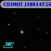 COSMOS J100147.56+013403.6