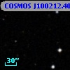 COSMOS J100212.40+013351.0