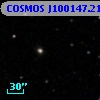 COSMOS J100147.21+013343.2