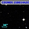 COSMOS J100144.93+013240.0